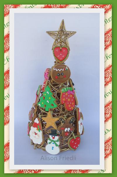 My Cookie Christmas Tree - Cake by Alison Friedli