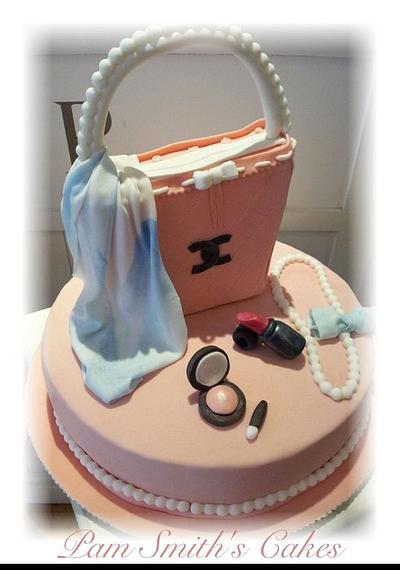 Fashion Cake for a fashion girl.... !  - Cake by Pam Smith's Cakes