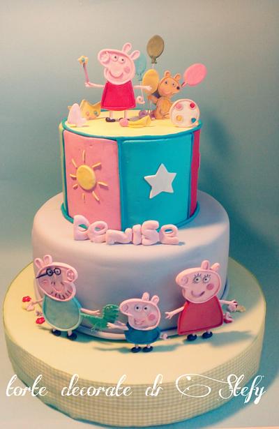 Peppa pig family - Cake by Torte decorate di Stefy by Stefania Sanna