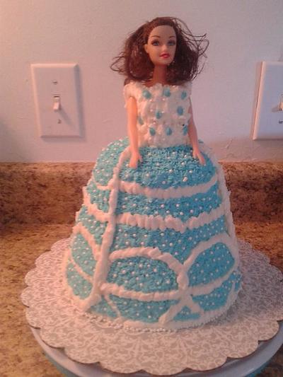 Princess Doll Cake - Cake by ChristieTreats