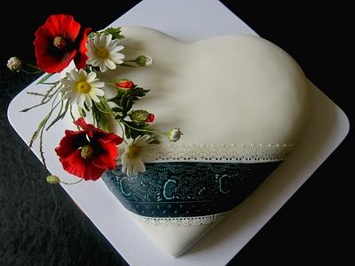 Heart - Cake by babkaKatka