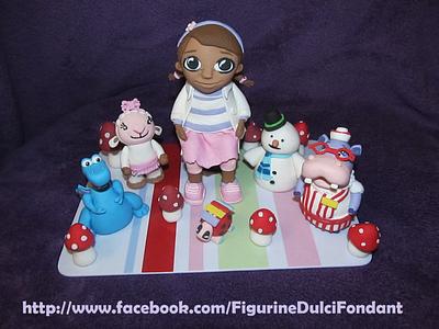 Doc McStuffins and her friends :D - Cake by Figurine Dulci Fondant