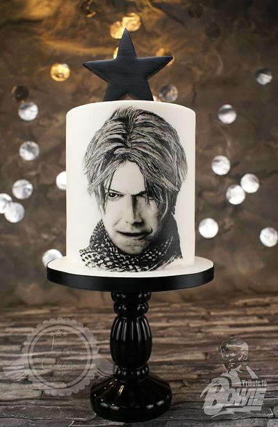 Tribute to David Bowie - Cake by Justlittlecakes - Gisi Prekau 