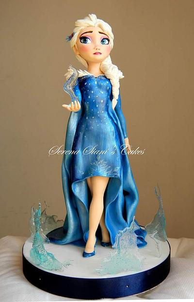 Elsa  - Cake by Serena Siani
