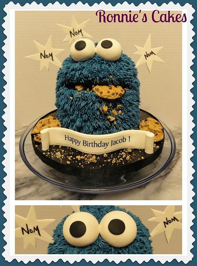 Me want cookie! - Cake by Rosalynne Rogers