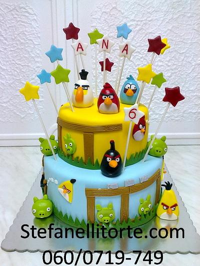 Angry birds cake - Cake by stefanelli torte