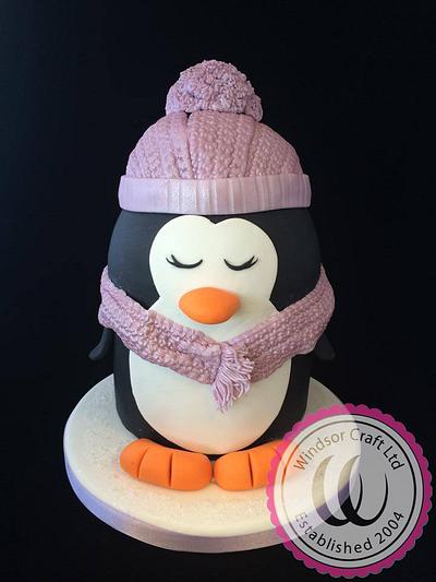 Adorable Penguin Cake by Windsor - Cake by Windsor Craft