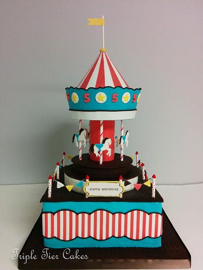 Carousel Cake - Cake by Triple Tier Cakes