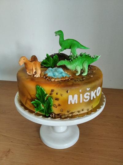 Dino cake - Cake by Vebi cakes