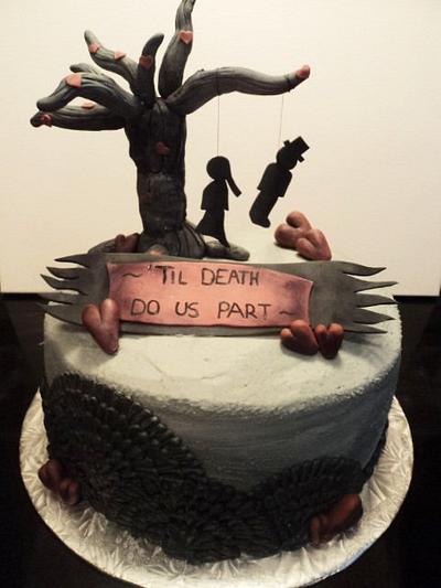 'Til Death Do Us Part - Cake by The Cakery 
