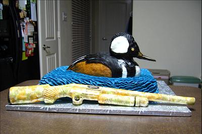 Duck Hunter's Cake - Cake by Tami Chitwood