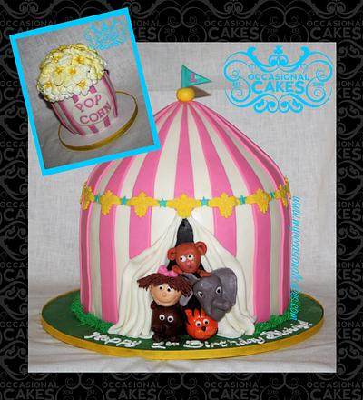 Big Top Birthday - Cake by Occasional Cakes