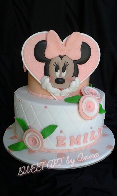 Minnie Mouse cake - Cake by SWEET ART Anna Rodrigues