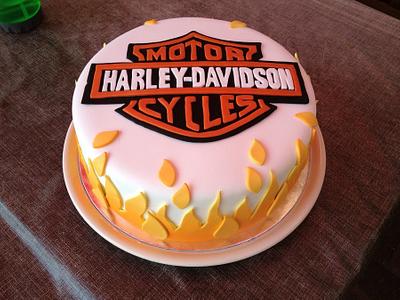 Harley Davidson cake - Cake by Pauliens Taarten