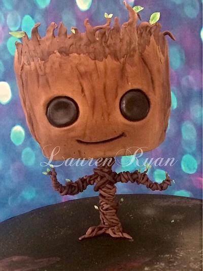 We Are Groot - Cake by LJay -Sugar Goblin Cakes