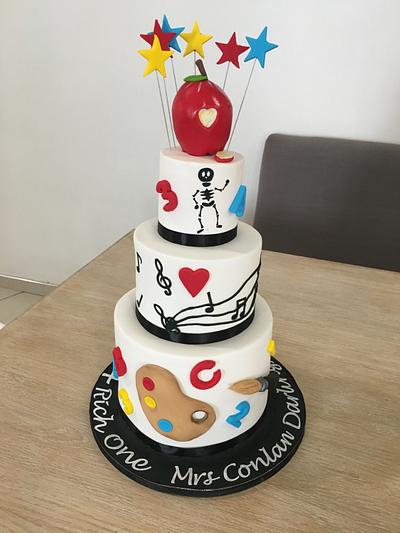 Best teachers cake - Cake by Rhona