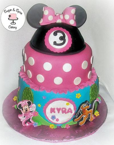 Minnie Mouse Clubhouse - Cake by Mandy