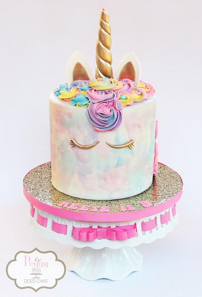 Pastel Unicorn Cake - Cake by Peggy Does Cake