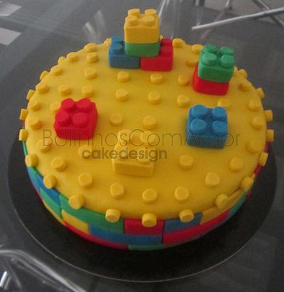 Lego Cake - Cake by Bolinhos com Amor 
