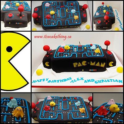 PACMAN Cake  - Cake by It's a Cake Thing 