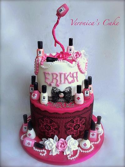 Nail polish cake - Cake by Veronica22