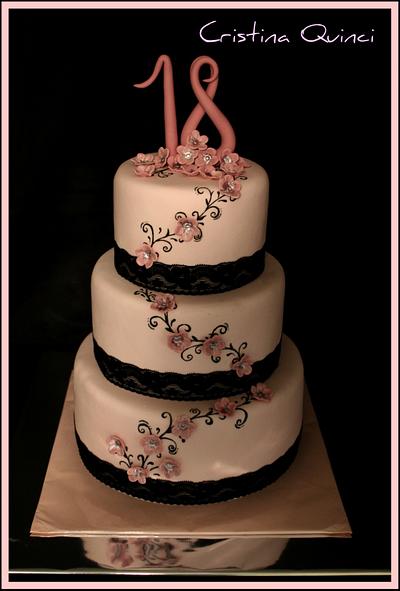 Romantic cake - Cake by Cristina Quinci