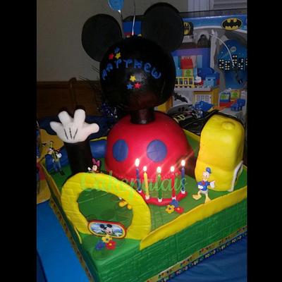 Mickey Mouse Club House Cake - Cake by CakePalais