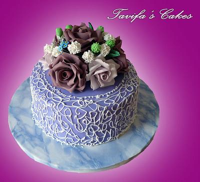 Cake with roses - Cake by Tania