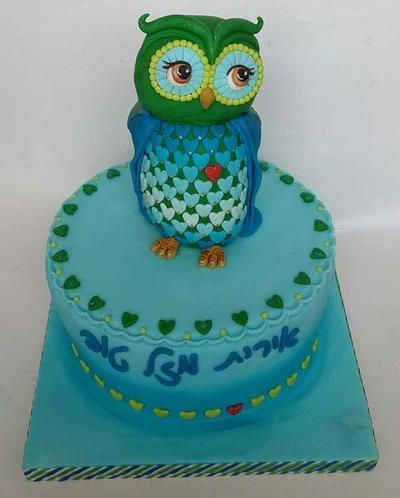 A beautiful owl - Cake by Netta