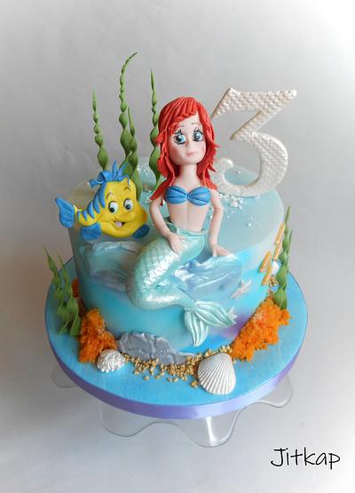 Little Mermaid cake - Cake by Jitkap