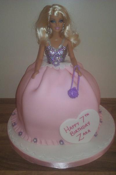 princess Barbie - Cake by suzanne Mailey