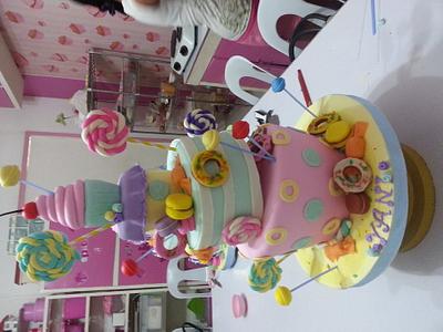 candy topsy land - Cake by Sweet Studio by D