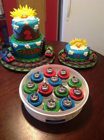 Thomas the train cake  - Cake by Ashleylavonda