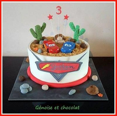Cars cake - Cake by Génoise et chocolat