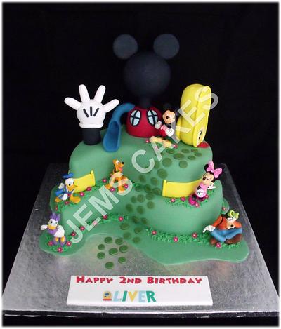 Mickey Mouse Clubhouse - Cake by Cakemaker1965