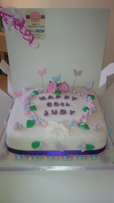 a cake fit for a lady - Cake by Little C's Celebration Cakes