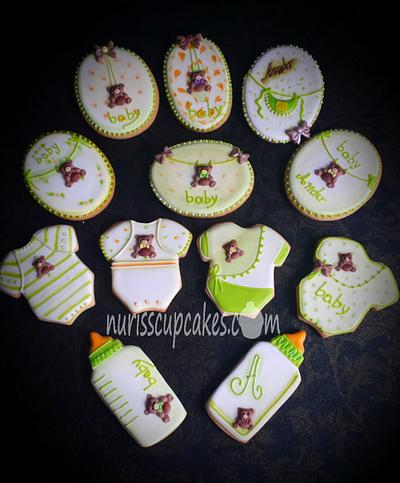 Cookies Baby Shower - Cake by Nurisscupcakes