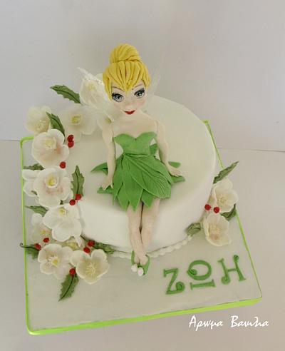 Tinkerbell - Cake by Sophia Voulme