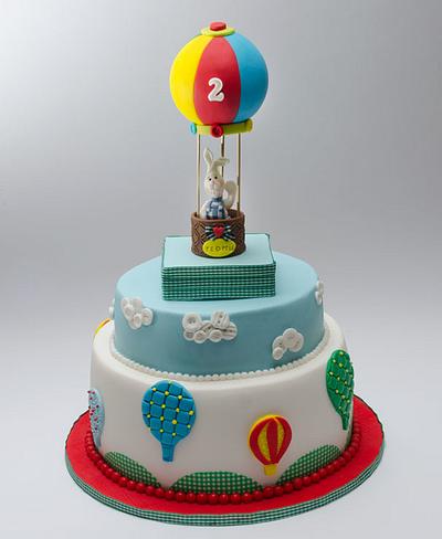 Hot air balloon cake - Cake by Rositsa Lipovanska