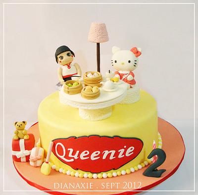Quennie's Little Dim Sum Party - Cake by Diana