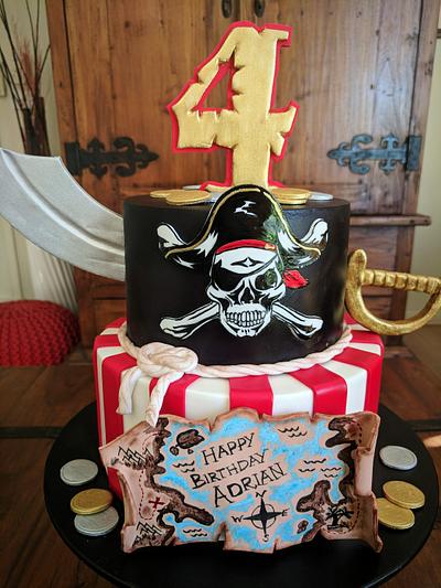 Ahoy there me hearties!! - Cake by Lisa-Jane Fudge