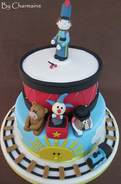 Two Tier Toy Cake - Cake by Charmaine 