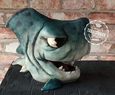 Sharkcake 3d - Cake by sonjashobbybaking
