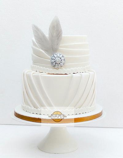 Pristine White - Cake by Anuja