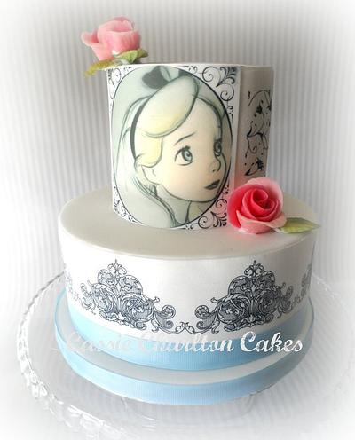 Alice in Wonderland cake - Cake by Cassie
