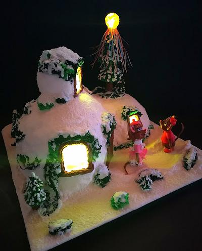 The night before Christmas - Cake by Neli Hristova