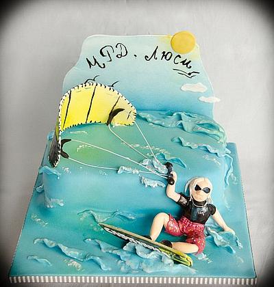 Kite surf cake - Cake by Maria Schick