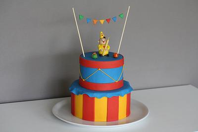 Little clown Bumba - Cake by CrazyAboutCake