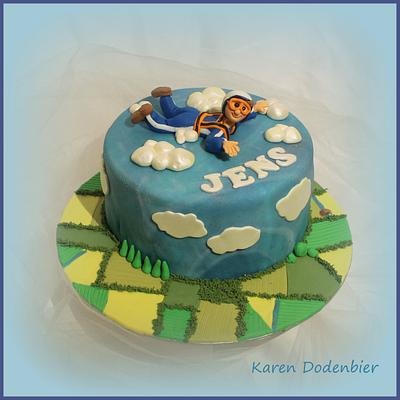 Sky Diver - Cake by Karen Dodenbier