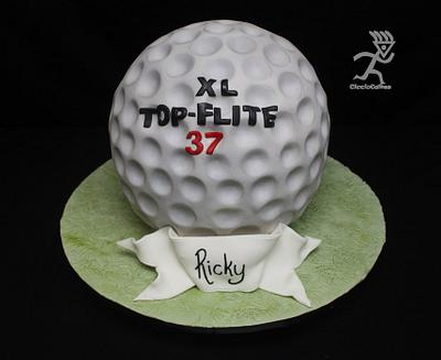 Giant Golf Ball - Cake by Ciccio 